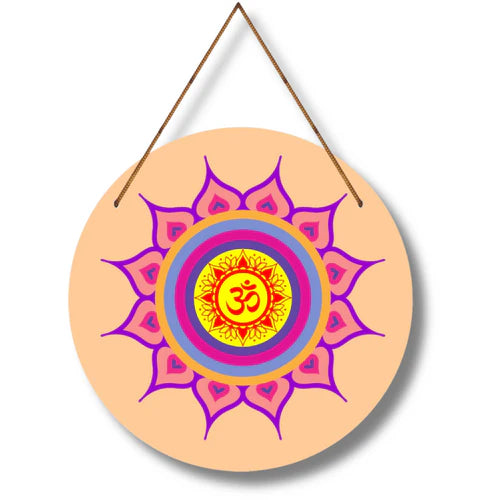 "Om And Swatik" Wall Hangings