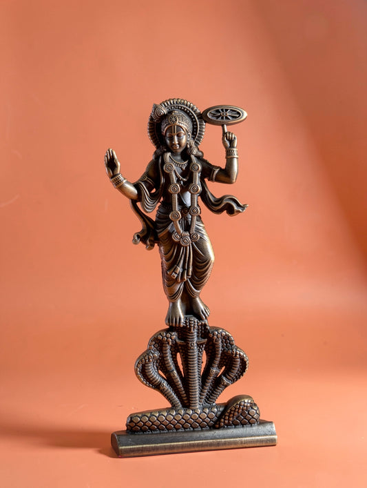 Lord Krishna Sheshnag Standing Statue