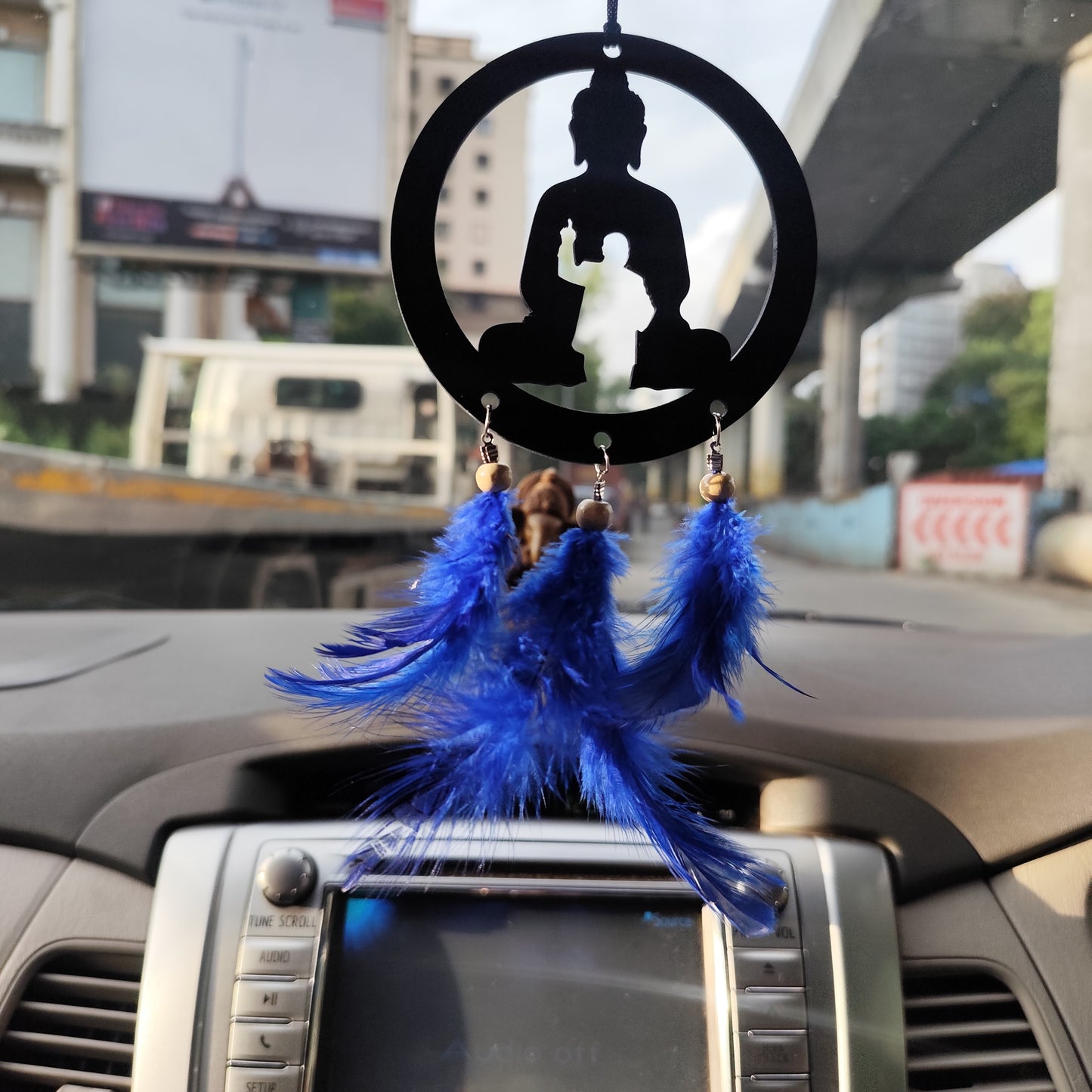 Lord Buddha & Dr. Babasaheb Ambedkar Car Hanging