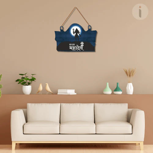Har Har Mahadev Wall Hanging