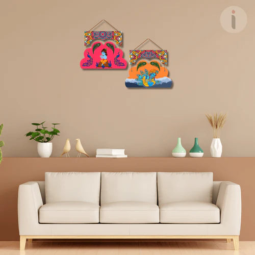 Krishna Wall Hanging Set