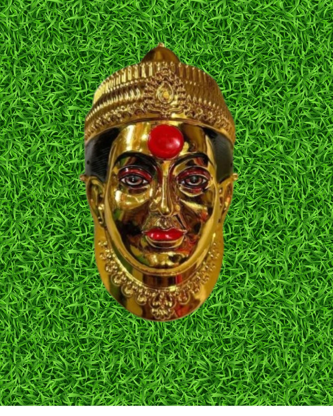 Ekveera Aai Devi Mata Mukhota Mask Face