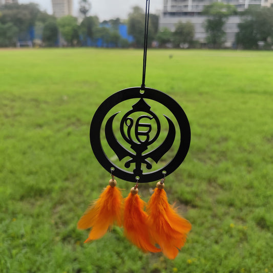 Ik Onkar Car Hanging