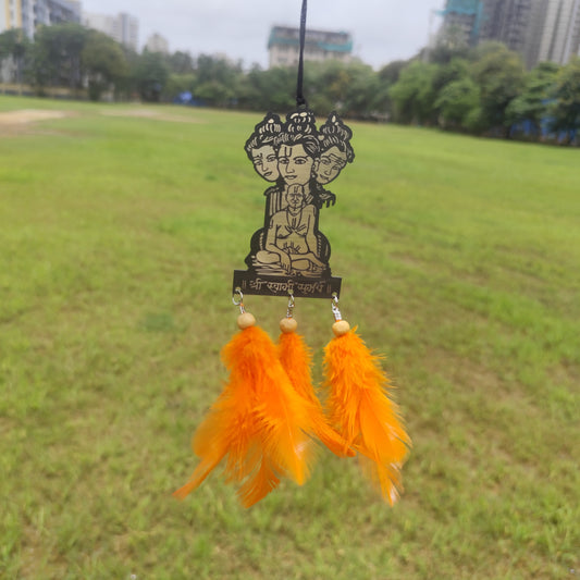 Swami Samartha Guru Dattatreya acrylic Car & Wall Hanger