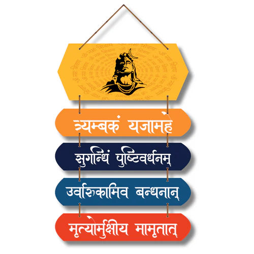 "Shiva Mantra" Wall Hanging