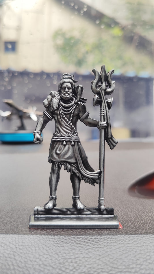 Resin Lord Shiva Statue for car Dashboard & murti Car & Home Decor Idols