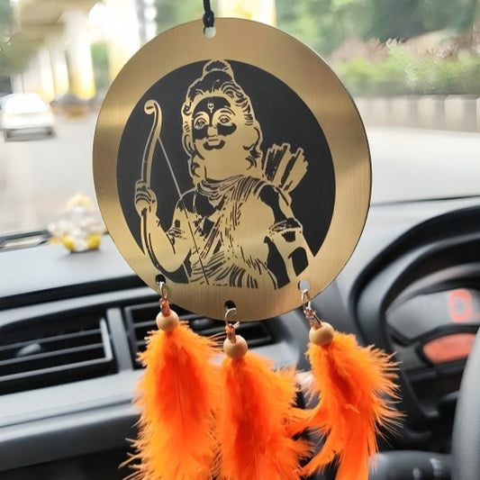 Lord Ram Acrylic Car Hanging 