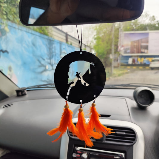 Chhatrapati Shivaji Maharaj Car Hanging
