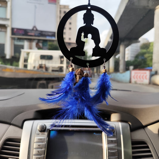 Lord Buddha & Dr. Babasaheb Ambedkar Car Hanging