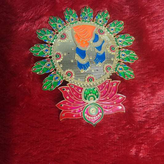 Lord Krishna Rangoli