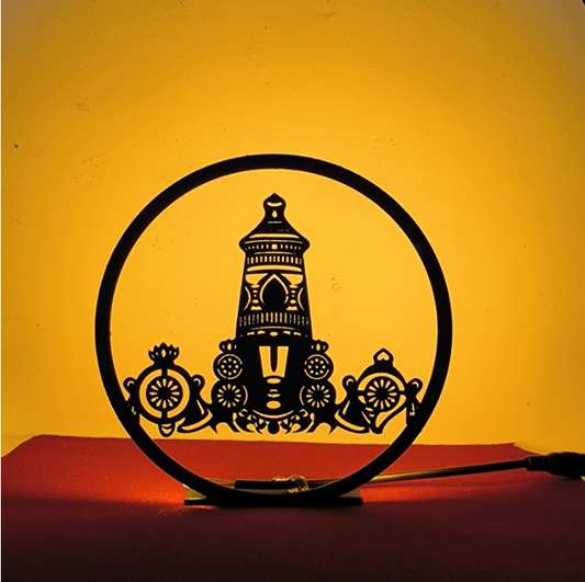 Lord Tirupati Balaji  Metal Table Lamp
