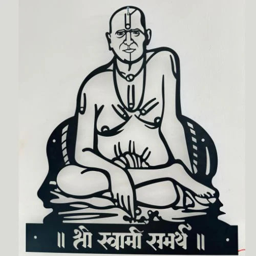 Swami Samarth LED Metal Wall Decor