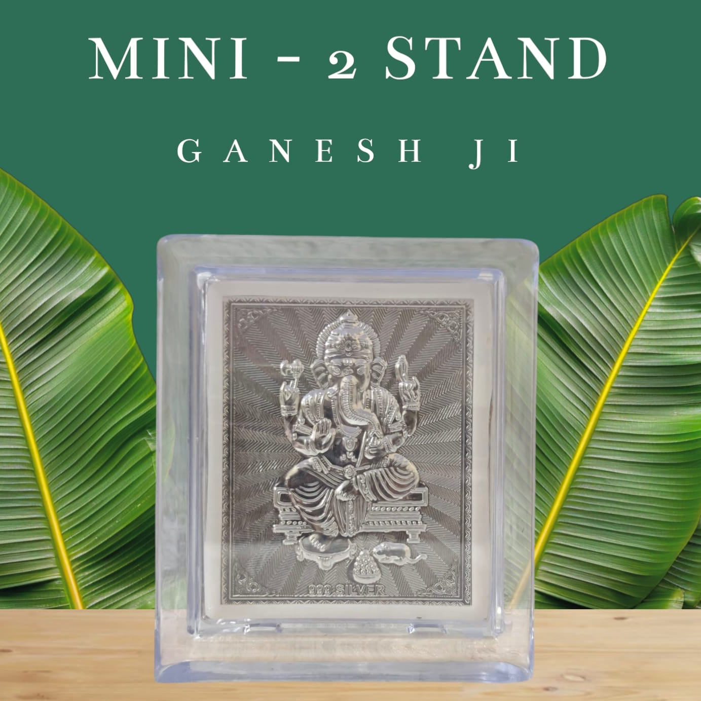 Ganesh Ji Silver Stand
