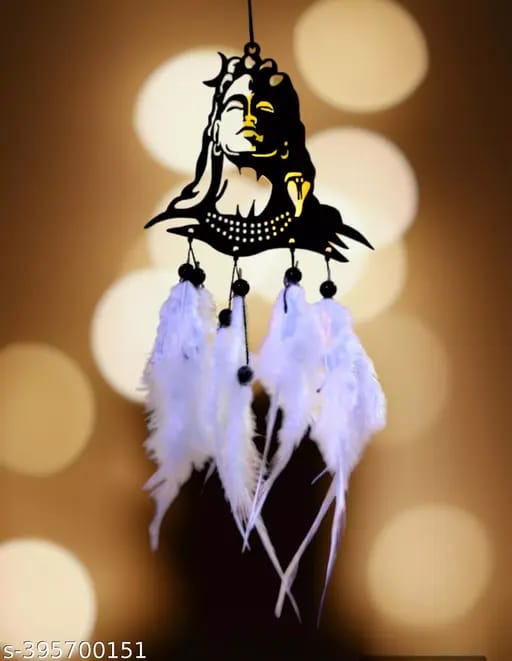 Lord Adi Yogi Metal Car Hanger