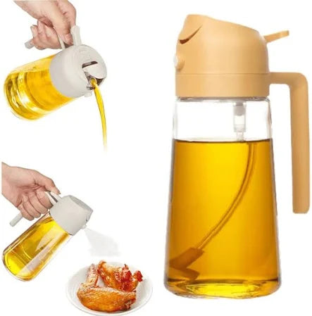 2 in 1 oil dispenser bottle 500 ML